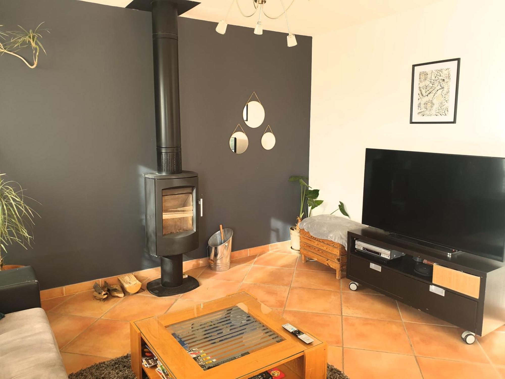 Maison Spacieuse Face Aux Pyrenees Carla-Bayle Quarto foto